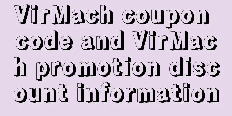 VirMach coupon code and VirMach promotion discount information