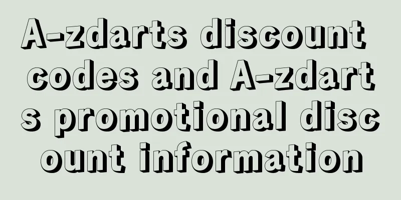 A-zdarts discount codes and A-zdarts promotional discount information