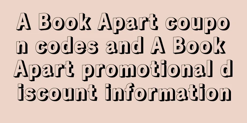 A Book Apart coupon codes and A Book Apart promotional discount information