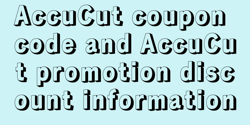 AccuCut coupon code and AccuCut promotion discount information