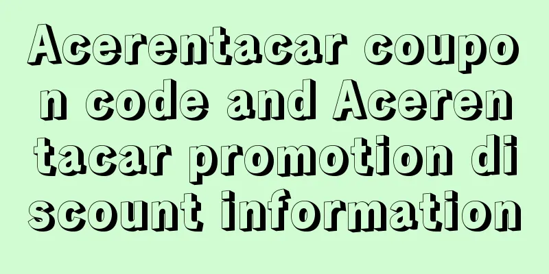 Acerentacar coupon code and Acerentacar promotion discount information