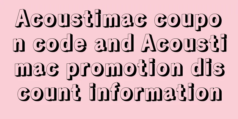 Acoustimac coupon code and Acoustimac promotion discount information
