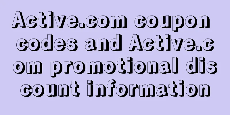 Active.com coupon codes and Active.com promotional discount information