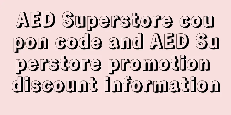 AED Superstore coupon code and AED Superstore promotion discount information