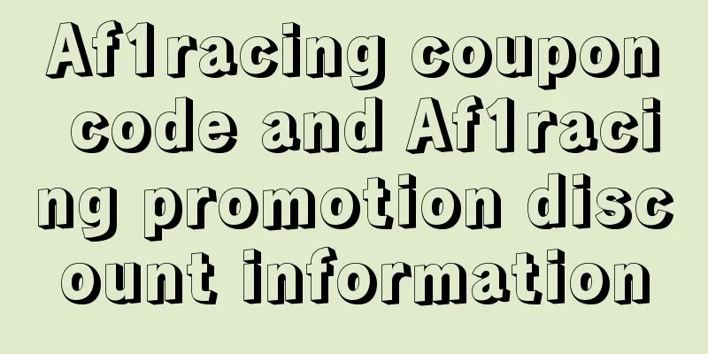 Af1racing coupon code and Af1racing promotion discount information