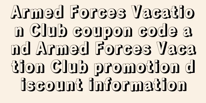 Armed Forces Vacation Club coupon code and Armed Forces Vacation Club promotion discount information