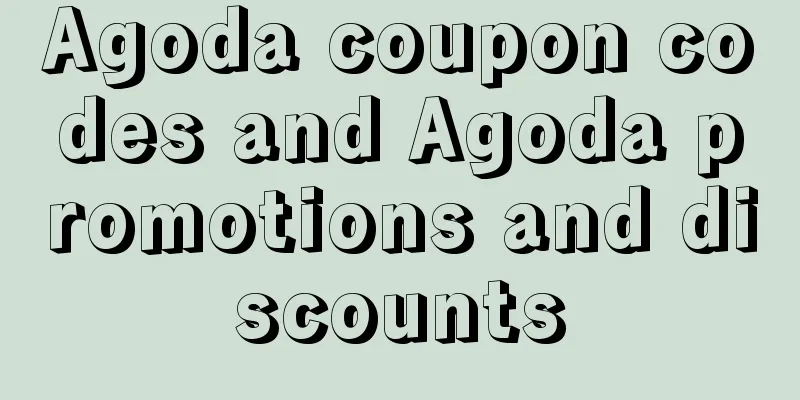 Agoda coupon codes and Agoda promotions and discounts