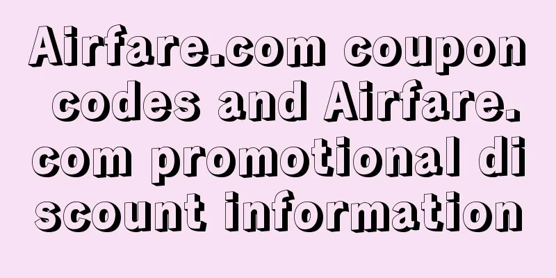 Airfare.com coupon codes and Airfare.com promotional discount information