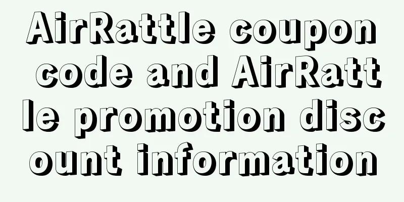 AirRattle coupon code and AirRattle promotion discount information