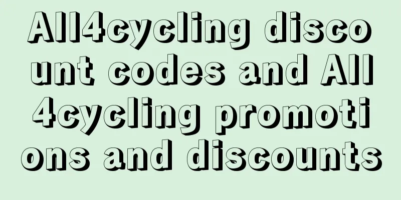 All4cycling discount codes and All4cycling promotions and discounts