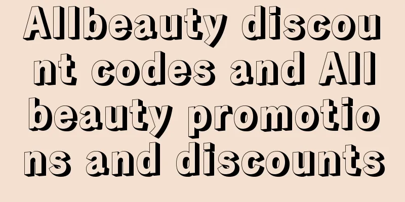 Allbeauty discount codes and Allbeauty promotions and discounts