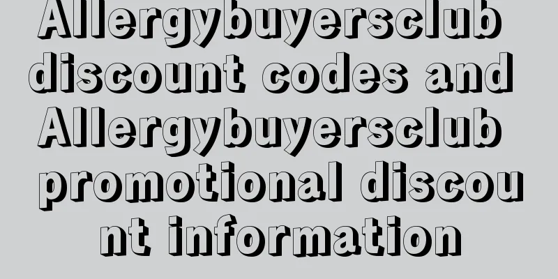 Allergybuyersclub discount codes and Allergybuyersclub promotional discount information