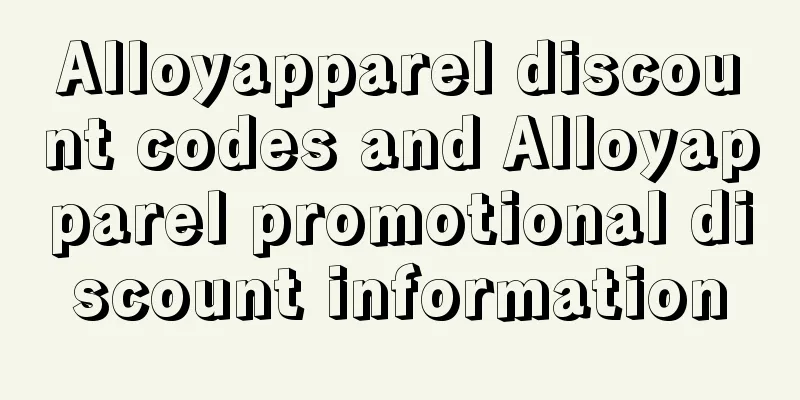 Alloyapparel discount codes and Alloyapparel promotional discount information