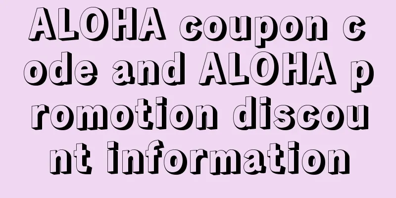 ALOHA coupon code and ALOHA promotion discount information