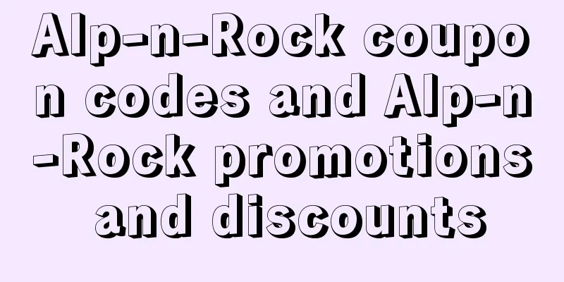 Alp-n-Rock coupon codes and Alp-n-Rock promotions and discounts
