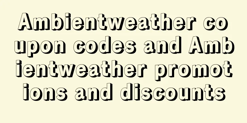 Ambientweather coupon codes and Ambientweather promotions and discounts