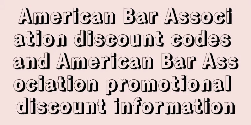 American Bar Association discount codes and American Bar Association promotional discount information