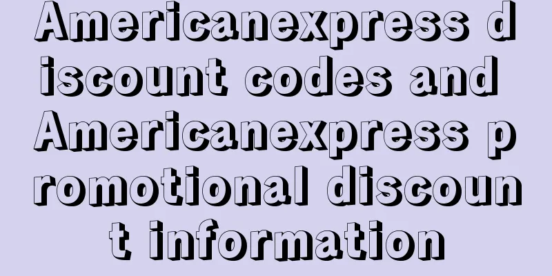 Americanexpress discount codes and Americanexpress promotional discount information