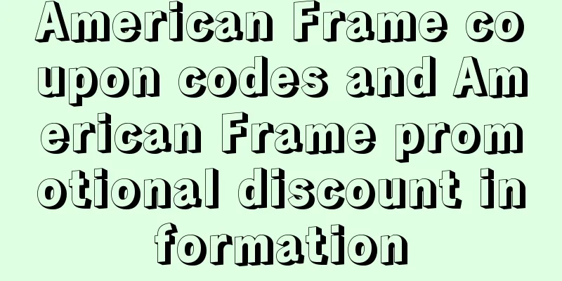 American Frame coupon codes and American Frame promotional discount information