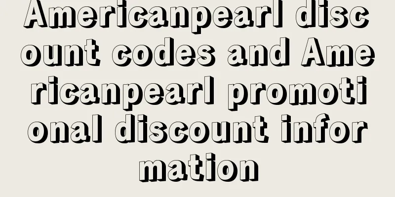 Americanpearl discount codes and Americanpearl promotional discount information