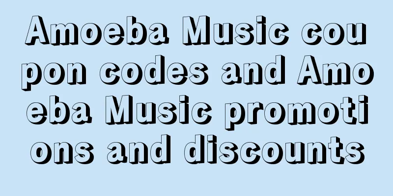 Amoeba Music coupon codes and Amoeba Music promotions and discounts