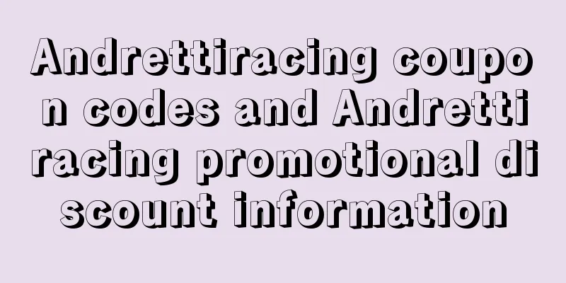 Andrettiracing coupon codes and Andrettiracing promotional discount information