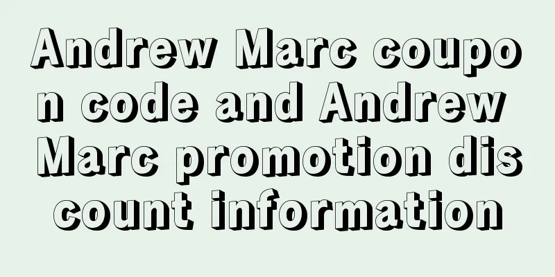 Andrew Marc coupon code and Andrew Marc promotion discount information