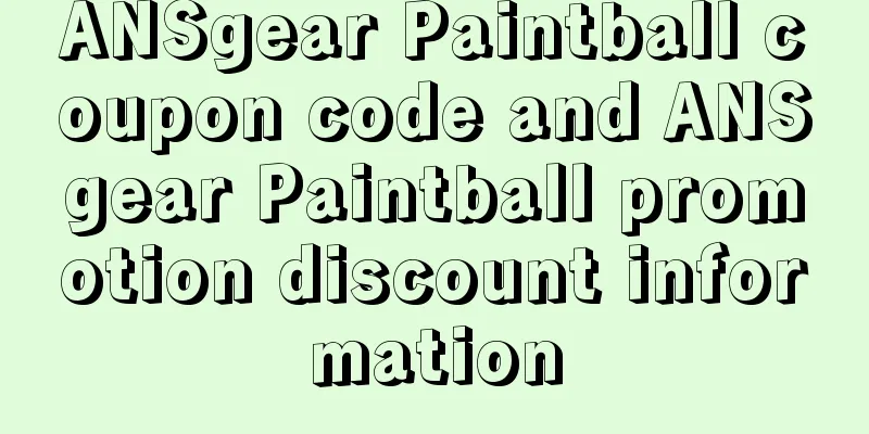 ANSgear Paintball coupon code and ANSgear Paintball promotion discount information
