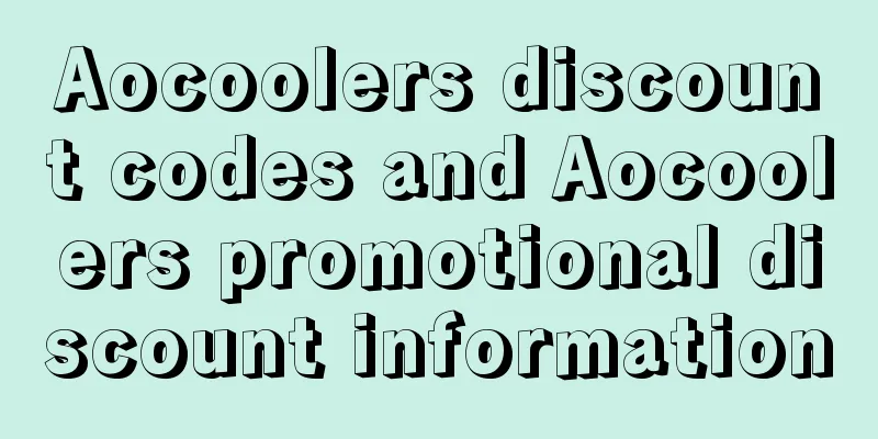 Aocoolers discount codes and Aocoolers promotional discount information