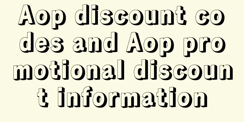 Aop discount codes and Aop promotional discount information