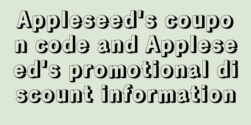 Appleseed's coupon code and Appleseed's promotional discount information
