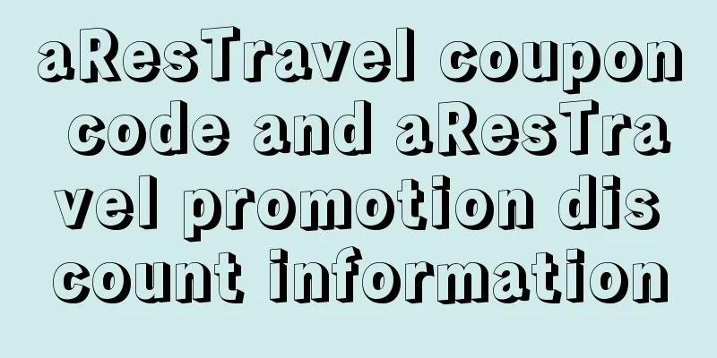 aResTravel coupon code and aResTravel promotion discount information