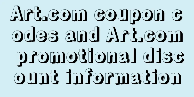 Art.com coupon codes and Art.com promotional discount information