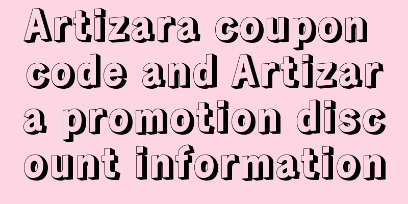 Artizara coupon code and Artizara promotion discount information