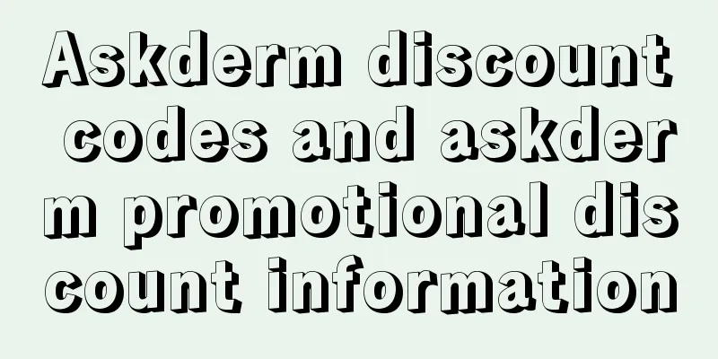 Askderm discount codes and askderm promotional discount information