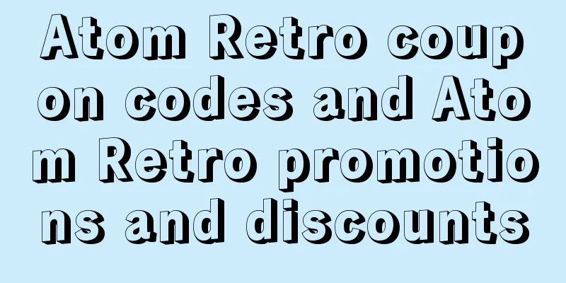Atom Retro coupon codes and Atom Retro promotions and discounts