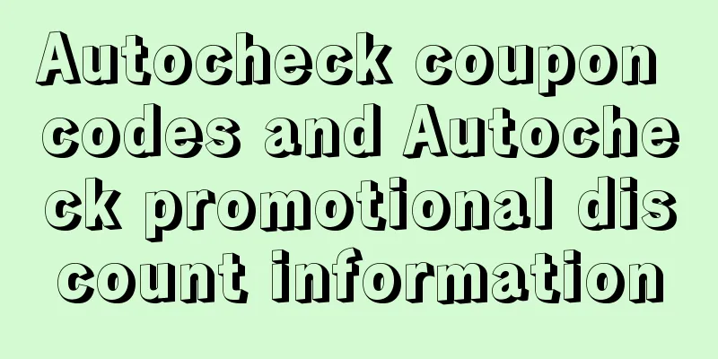 Autocheck coupon codes and Autocheck promotional discount information