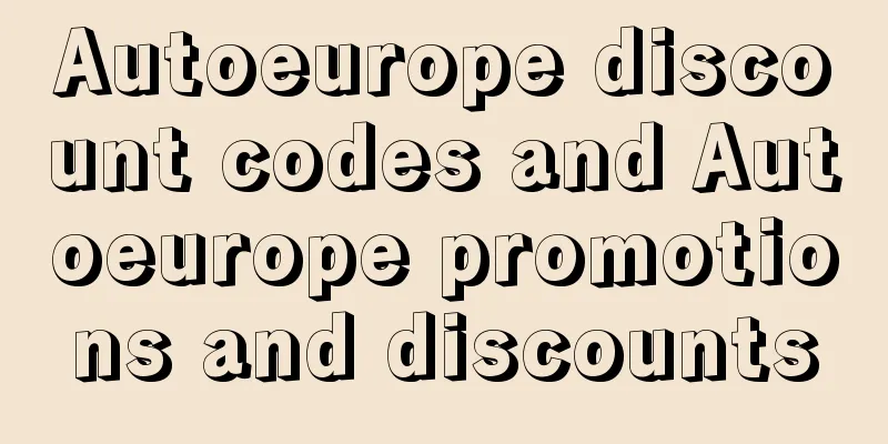 Autoeurope discount codes and Autoeurope promotions and discounts