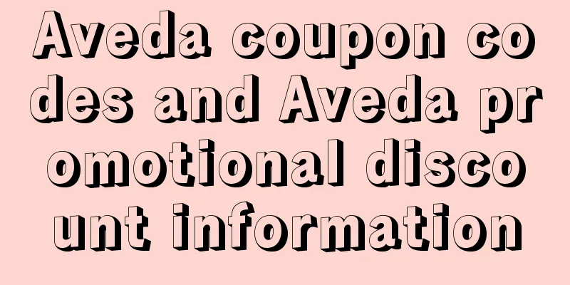 Aveda coupon codes and Aveda promotional discount information