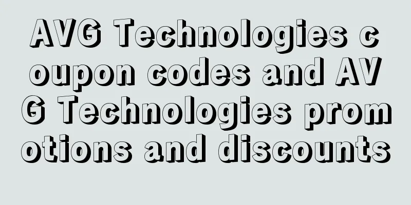 AVG Technologies coupon codes and AVG Technologies promotions and discounts