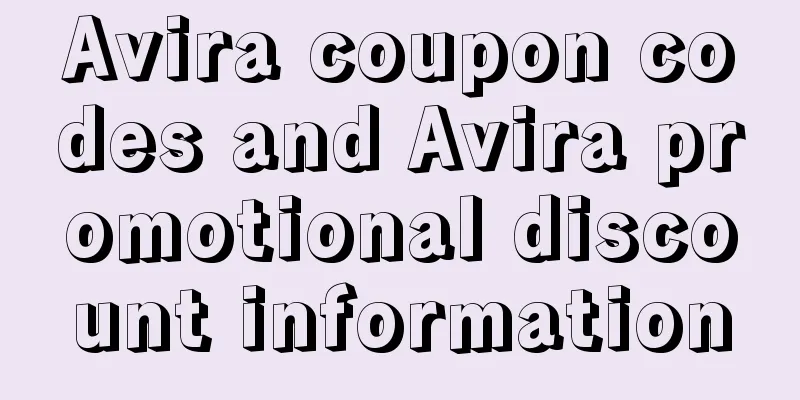 Avira coupon codes and Avira promotional discount information