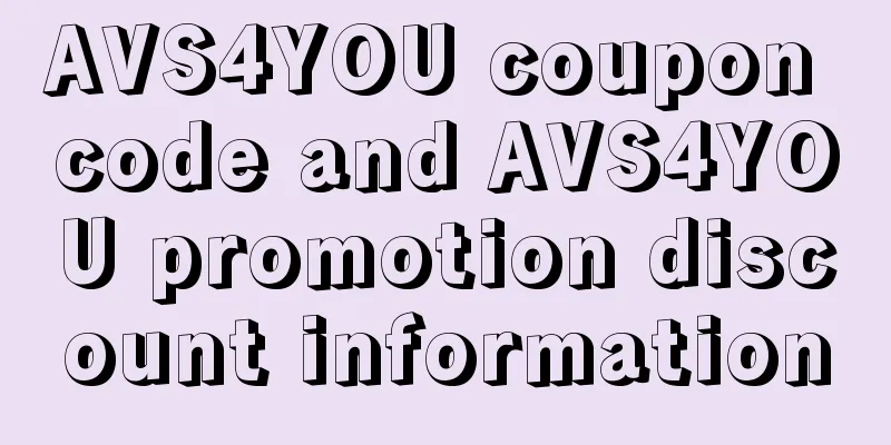 AVS4YOU coupon code and AVS4YOU promotion discount information