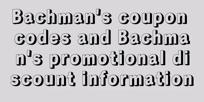 Bachman's coupon codes and Bachman's promotional discount information
