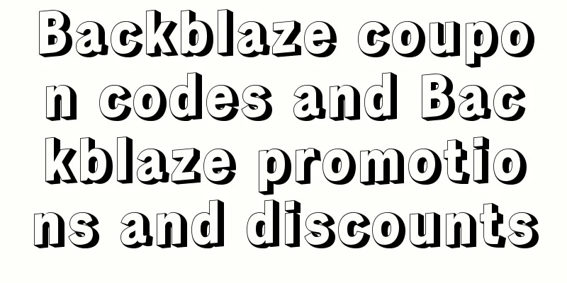 Backblaze coupon codes and Backblaze promotions and discounts