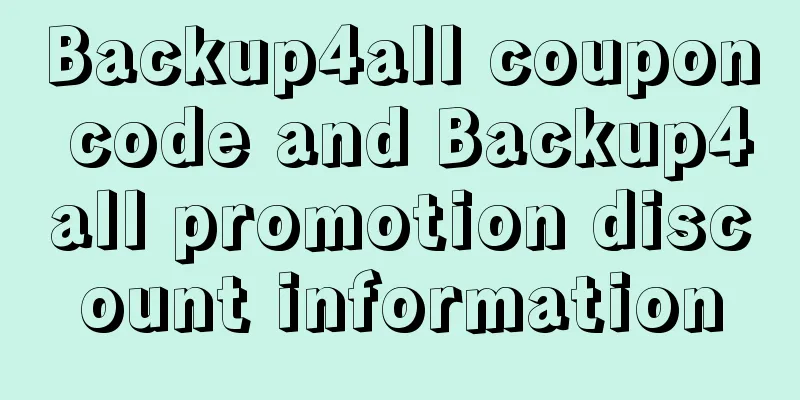 Backup4all coupon code and Backup4all promotion discount information