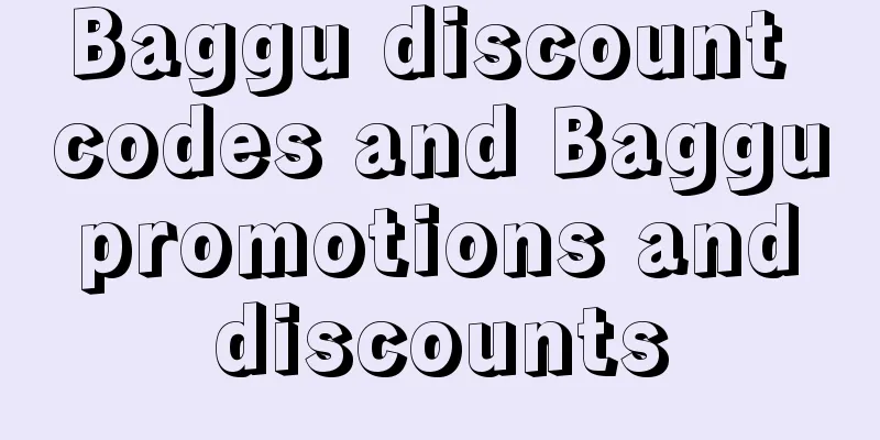 Baggu discount codes and Baggu promotions and discounts
