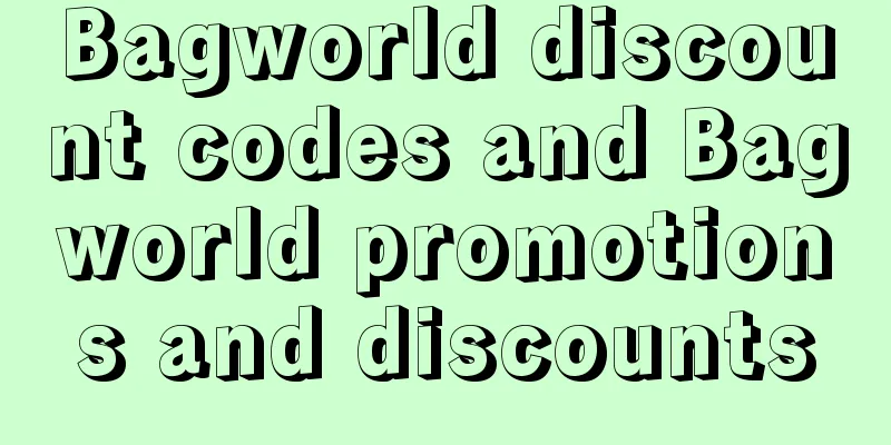 Bagworld discount codes and Bagworld promotions and discounts
