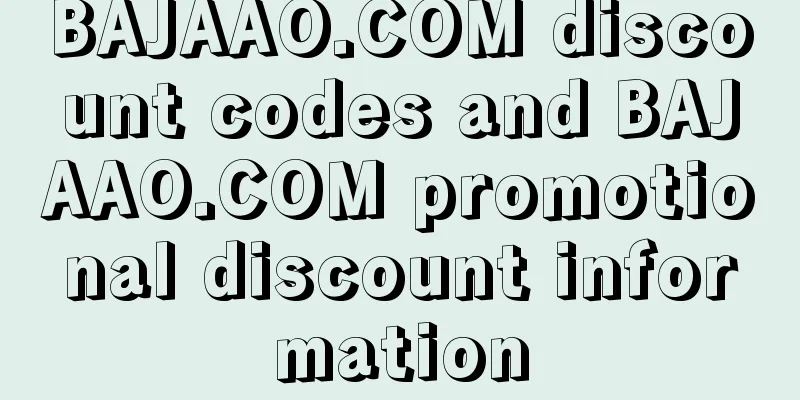 BAJAAO.COM discount codes and BAJAAO.COM promotional discount information