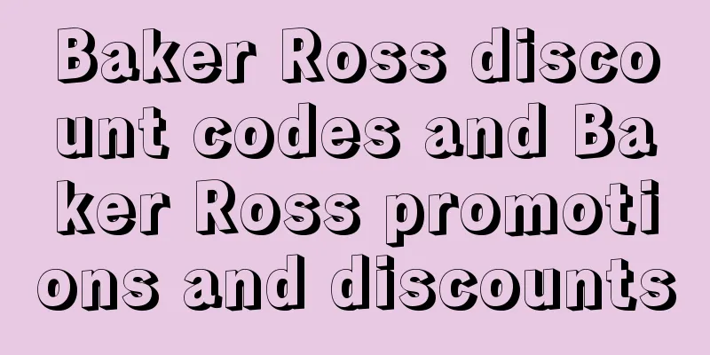 Baker Ross discount codes and Baker Ross promotions and discounts