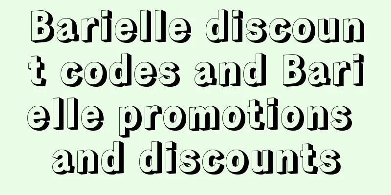 Barielle discount codes and Barielle promotions and discounts